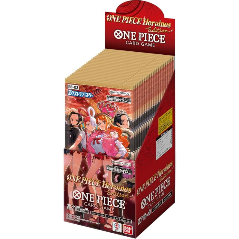 One Piece Card Game TCG EB-03 Heroines Edition Display JP