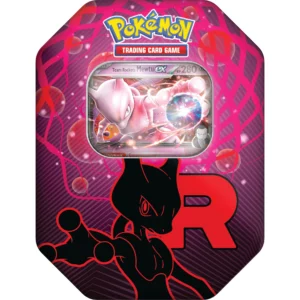 Pokemon Team Rocket Tin Box Mewtu DE